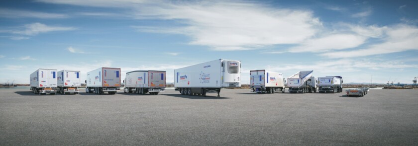 Trailer von Schmitz Cargobull