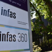 Logo, Schriftzug infas Institut für angewandte Sozialwissenschaft Institut für Markt- und Sozialforschung und Infas 360