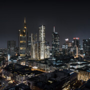Zumtobel Animation Lichttechnik Skyline Frankfurt
